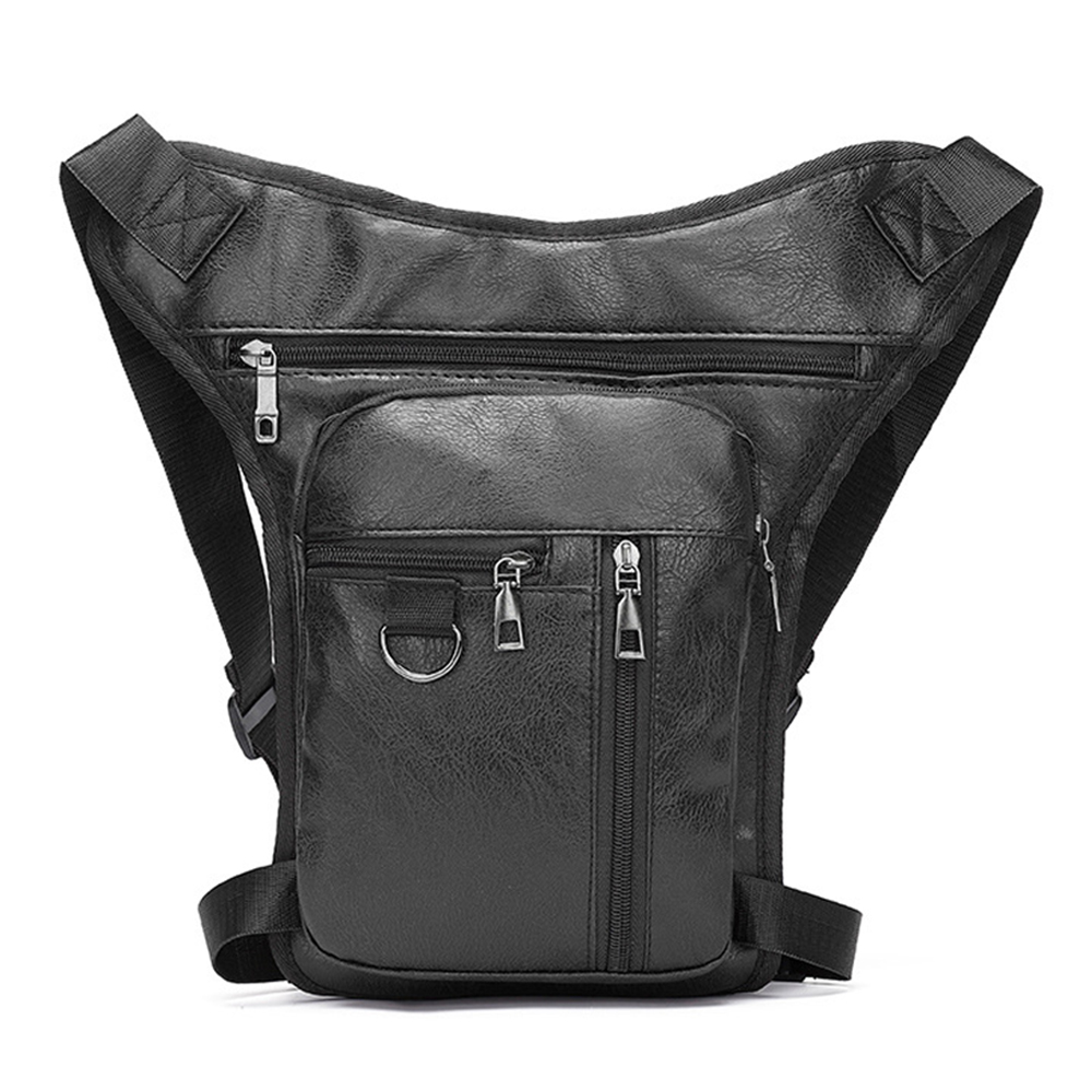 Women'S Bum Bags - Pu หนังวางขากระเป๋าต้นขาสะโพก Bum เข็มขัดขาเอวกระเป๋าเดินทางทัวร์ขี่รถจักรยานยนต์ Fanny Pack