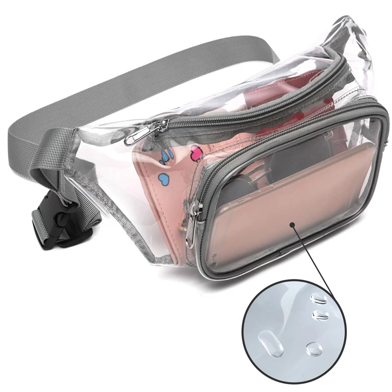 กระเป๋าคาดเอวใส PVC สำหรับผู้ห - Women'S Bum Bags บทวิจารณ์และราคา