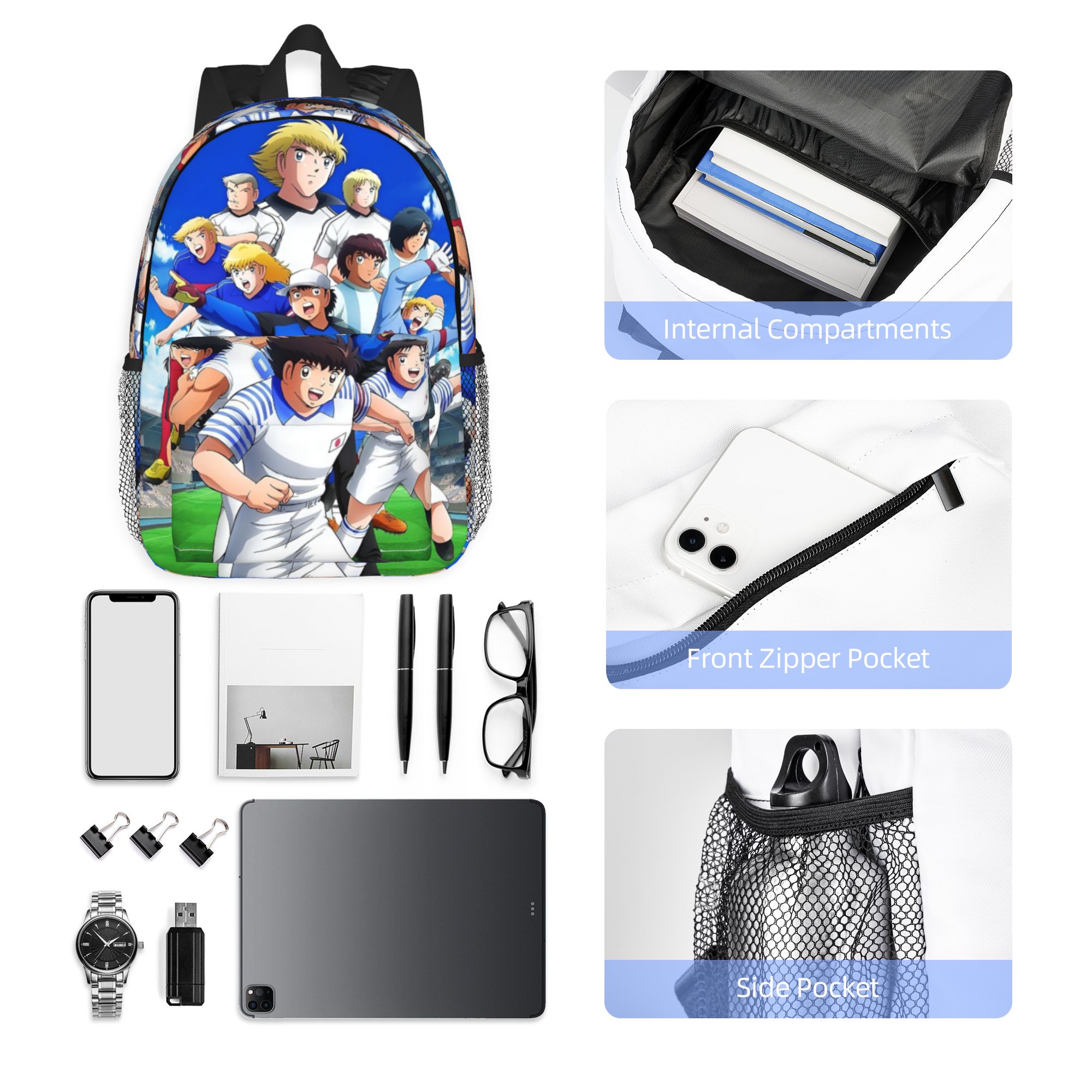 กระเป๋าเป้สะพายหลังกัปตันซึบาส - Women Bags Discount บทวิจารณ์และราคา