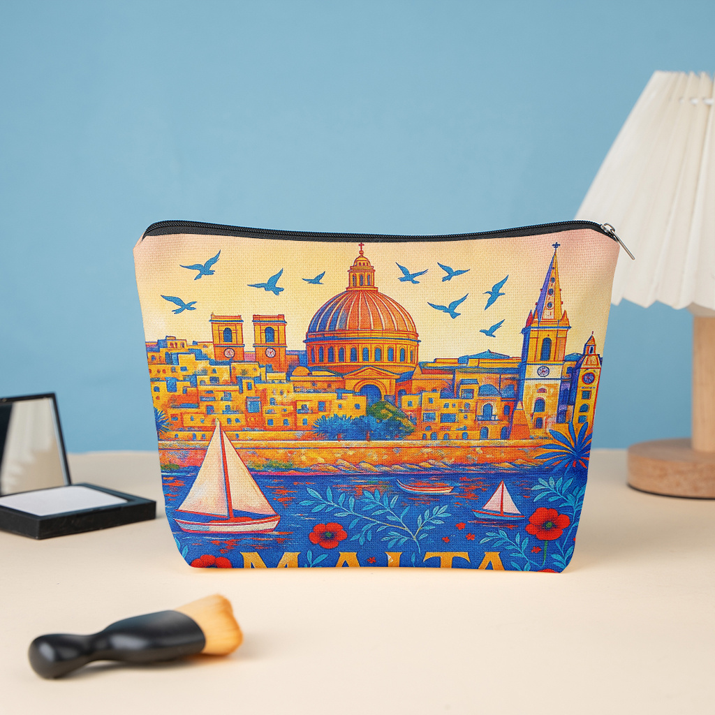 กระเป๋าแต่งหน้าลายภาพวาดทิวทัศ - Women Bags Malta บทวิจารณ์และราคา