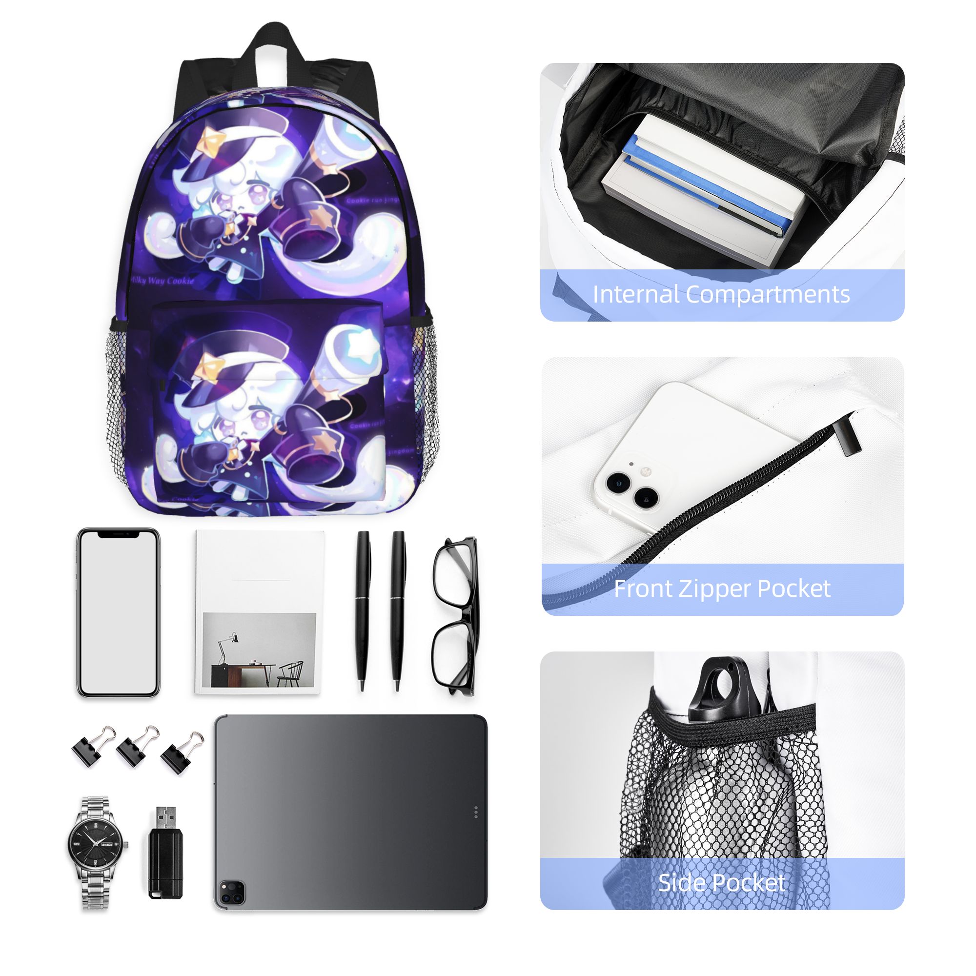 กระเป๋าเป้สะพายหลัง Milky Way  - Women Bags Discount บทวิจารณ์และราคา