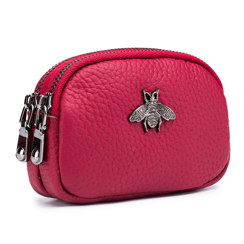ผู้หญิง Cowhide Double Zipper  - Women Bags Ck บทวิจารณ์และราคา
