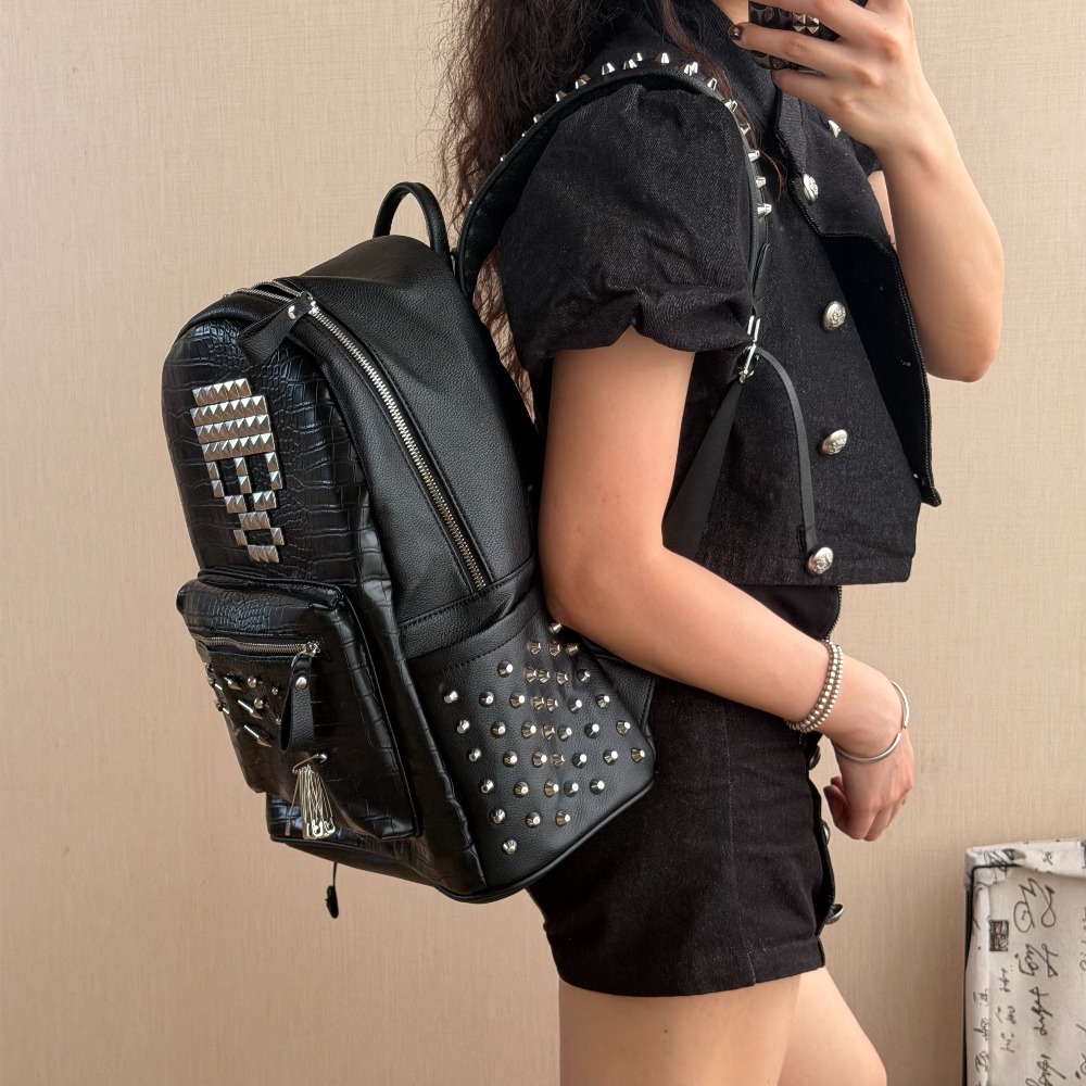 กระเป๋าเป้สะพายหลังลายหนังจระเ - Women Bags With Laptop Compartment บทวิจารณ์และราคา
