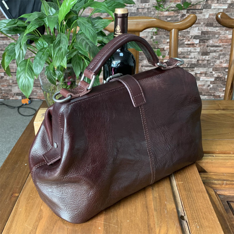 ของแท้หนัง Doctor กระเป๋าถือ 1 - Doctor Bag Leather บทวิจารณ์และราคา