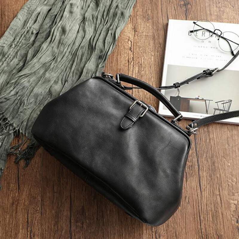 ของแท้หนัง Doctor กระเป๋าถือ 1 - Doctor Bag Leather บทวิจารณ์และราคา