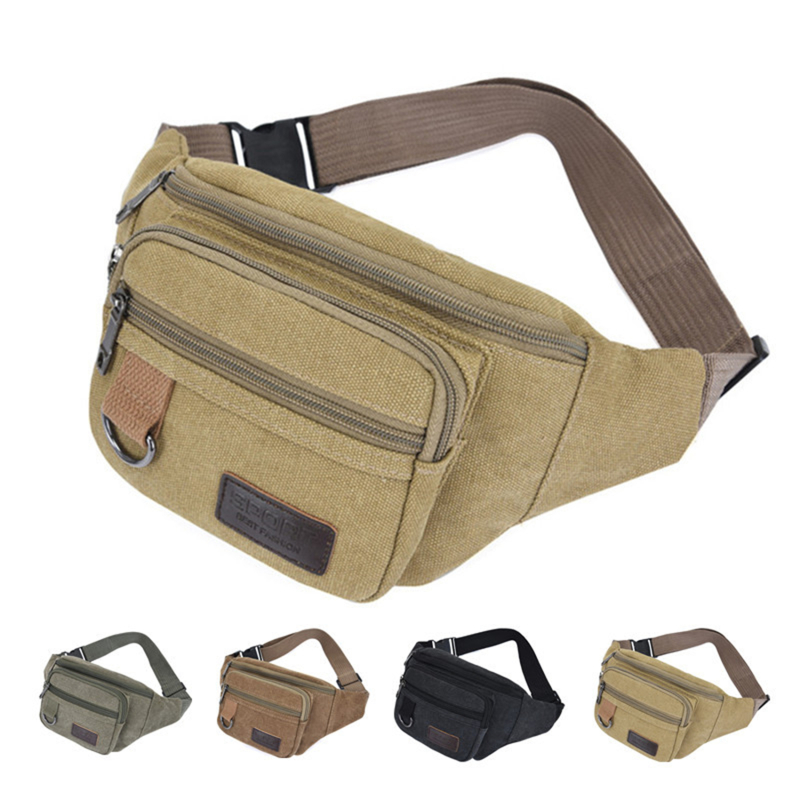 กระเป๋าคาดเอวผ้าแคนวาส กระเป๋า - Women'S Bum Bags บทวิจารณ์และราคา