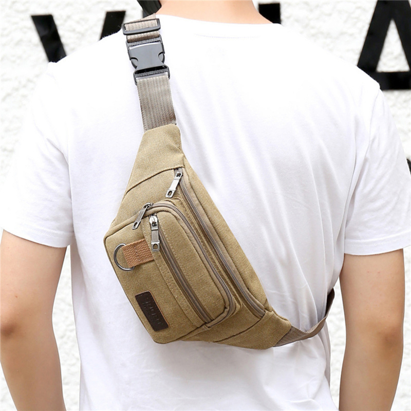 กระเป๋าคาดเอวผ้าแคนวาส กระเป๋า - Women'S Bum Bags บทวิจารณ์และราคา