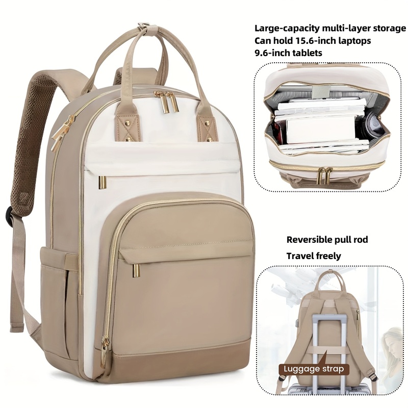 กระเป๋าเป้สะพายหลังผู้หญิงหลาก - Women Bags With Laptop Compartment บทวิจารณ์และราคา