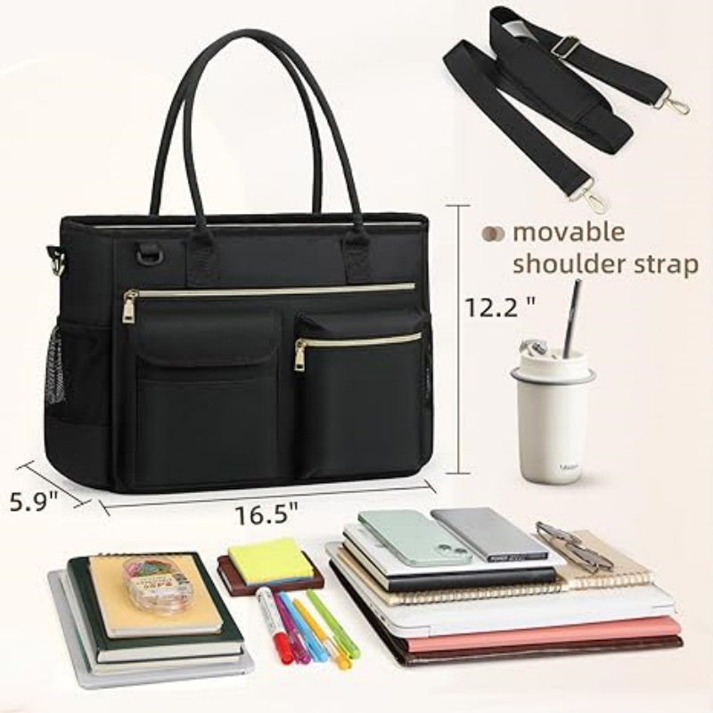 กระเป๋าทำงานความจุขนาดใหญ่สำหร - Women Bags With Laptop Compartment บทวิจารณ์และราคา