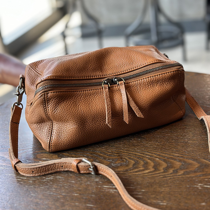 2026 ใหม่กระเป๋าสะพายข้างผู้หญ - Doctor Bag Leather บทวิจารณ์และราคา