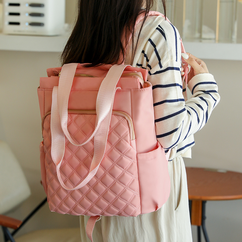 แฟชั่นลายสก๊อตกระเป๋าเป้สะพายห - Women Bags With Laptop Compartment บทวิจารณ์และราคา