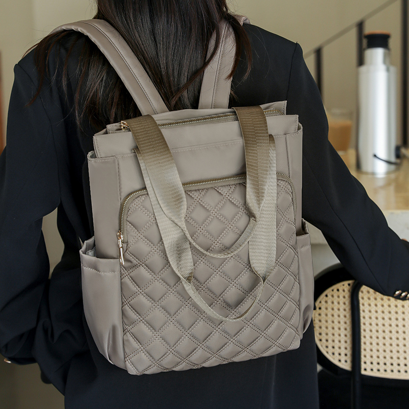 แฟชั่นลายสก๊อตกระเป๋าเป้สะพายห - Women Bags With Laptop Compartment บทวิจารณ์และราคา