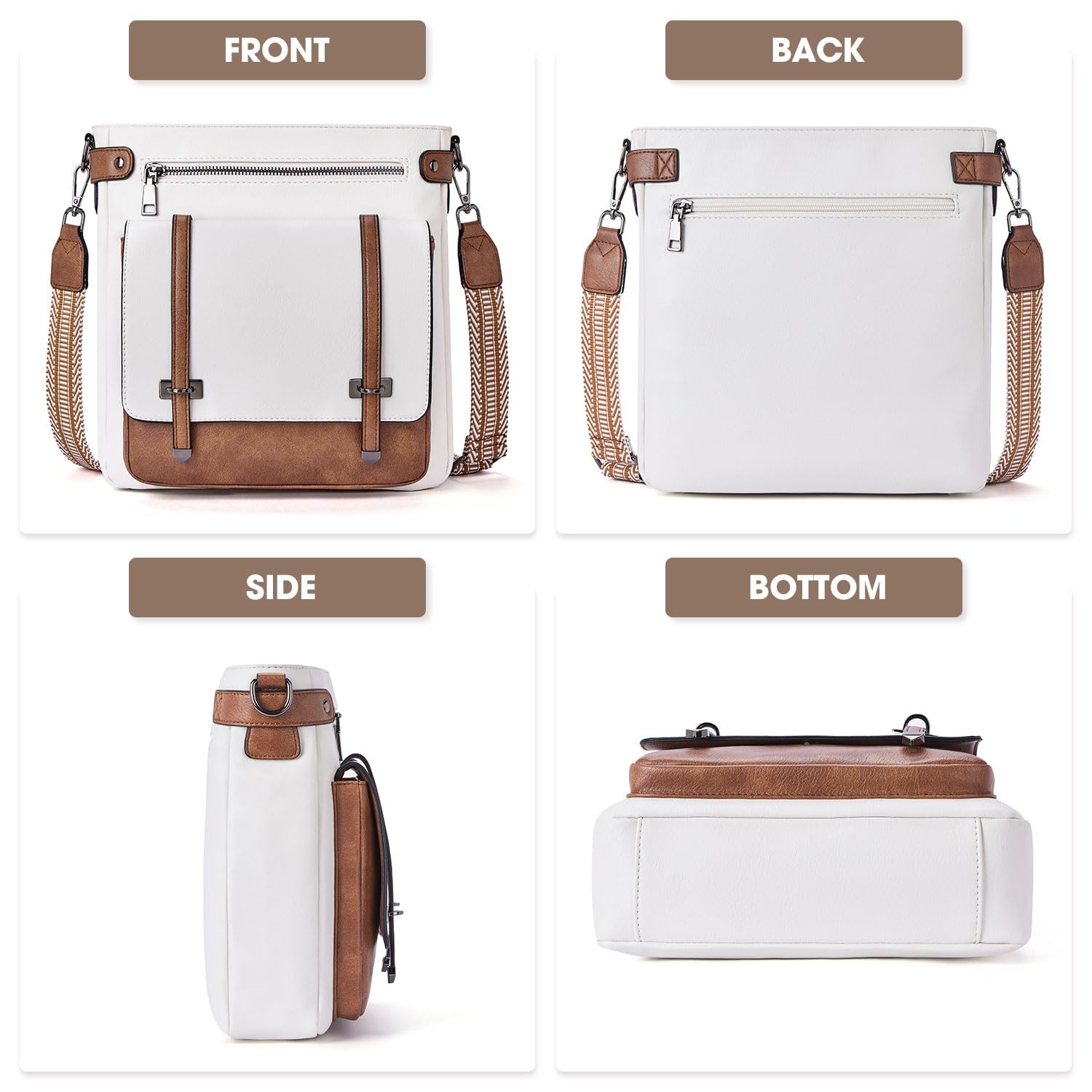 กระเป๋าสะพายข้างความจุขนาดใหญ่ - Women Bags With Laptop Compartment บทวิจารณ์และราคา
