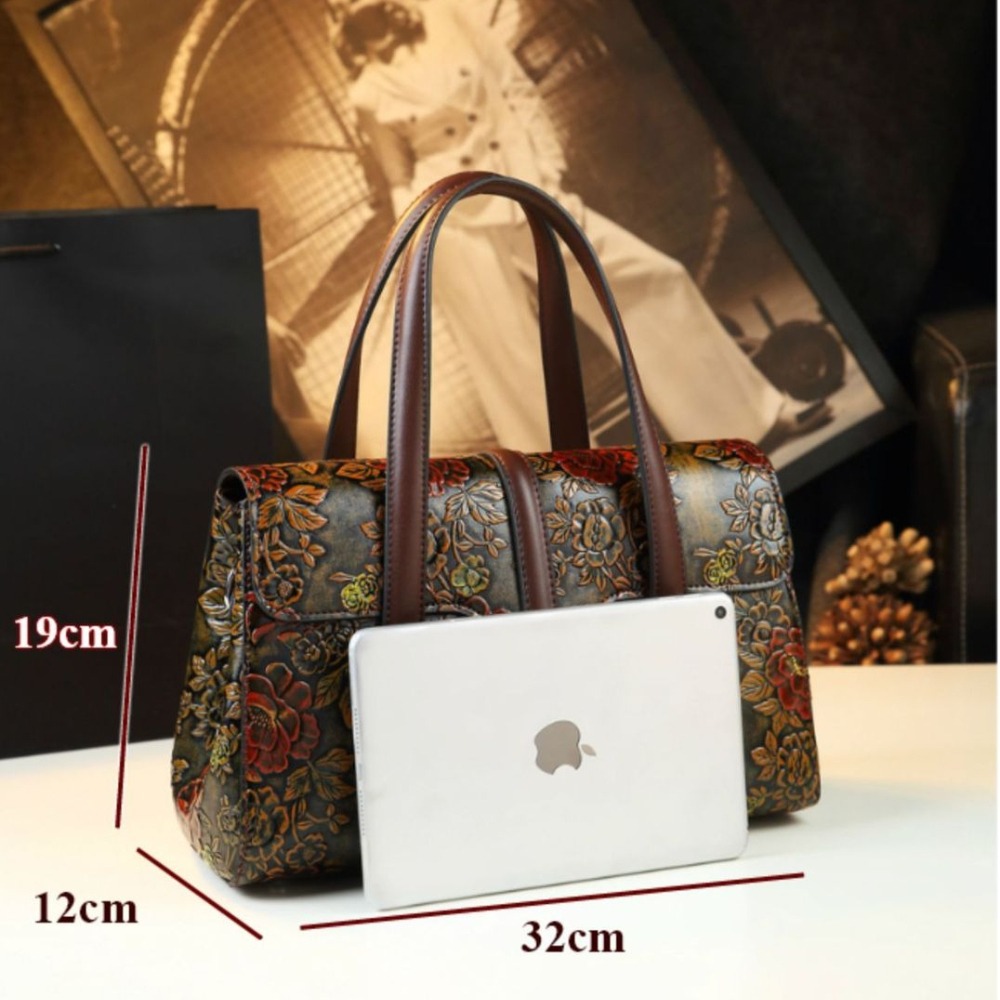 2026 กระเป๋าสะพายหนังลายวินเทจ - Doctor Bag Leather บทวิจารณ์และราคา