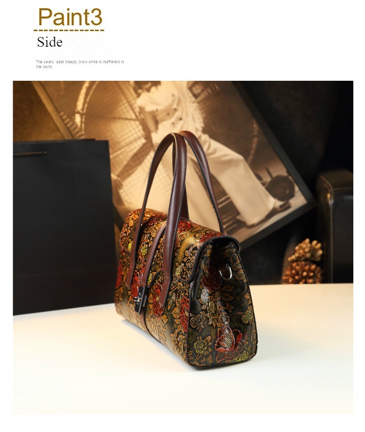 2026 กระเป๋าสะพายหนังลายวินเทจ - Doctor Bag Leather บทวิจารณ์และราคา