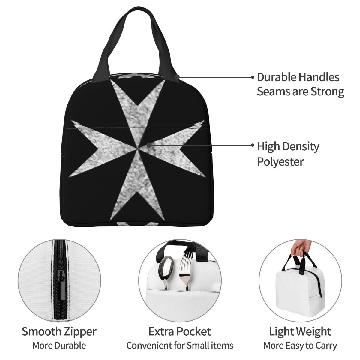 Maltese Cross Knights Hospital - Women Bags Malta บทวิจารณ์และราคา
